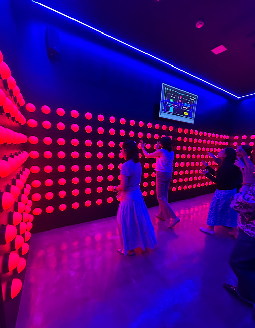 A group playing Line Line